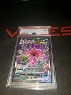 2021 Pokemon Gengar VMAX 271/264 Alternate Alt Art Fusion Strike PSA 10 - Image 1 of 4