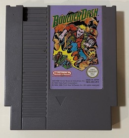 Boulder Dash - NES Nintendo NES Game - Action Adventure Strategy Video Game