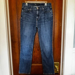 EUC Levi’s 505 Straight Leg Jeans Medium Wash Denim 12 Western Rodeo Y2K 2013 - Bild 1 von 8