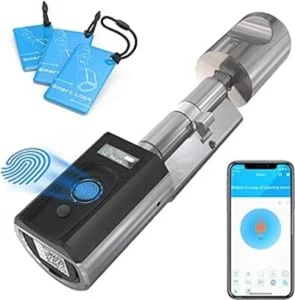 WELOCK Touch41 Serratura Smart, Impronta digitale,APP Bluetooh,Carta RFID, WiFi - Foto 1 di 6