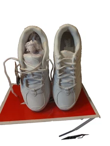 Womens Wide Width Sneakers Athletic,Shoes w/Arch Support 7.5 Wide,White Pink - Picture 1 of 4