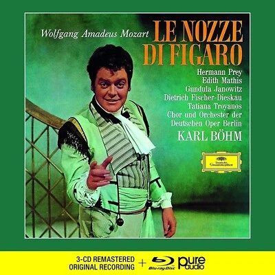 Mozart -  Le Nozze di Figaro - K.Böhm  - 3CD+1 Blu ray Pure Audio - Bild 1 von 2