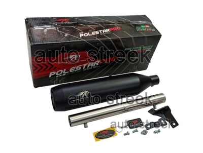 Adatto Per Royal Enfield Classic Reborn 350 Red Rooster Silenziatore E Tubo - Immagine 1 di 4