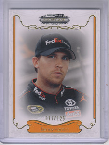 2012 Press Pass Showcase Gold #11 Denny Hamlin /125