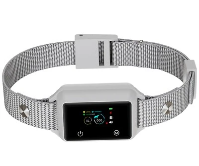 GROOVYPETS Touchscreen Automatic Anti bark Dog Collar Intelligent Safe Humane Waterproof