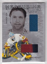 2005-06 ITG Heroes and Prospects Measuring Up #20 Kari Lehtonen/Patrick Roy /60