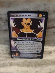 DBZ Dragon Ball Z Blue Shoulder Wheel 14  - Picture 1 of 2
