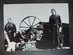 Cartolina vintage John Millington Synge Isole Aran ruota panoramica arte non pubblicata - Foto 1 di 2