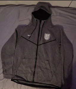 Mens Nike England Tech Fleece Hoodie Large - Picture 1 of 2