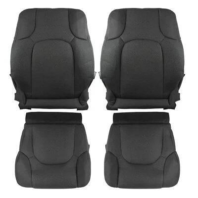 05-19 For Nissan Frontier Driver Passenger Bottom Top Cloth Seat Cover dark grey Foto 1 de 4