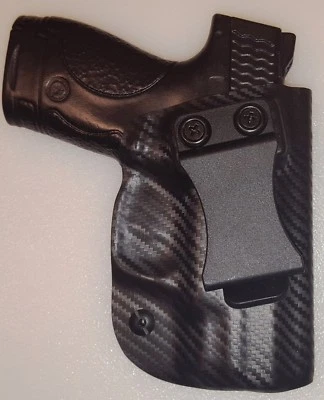 Coldre Kydex Smith & Wesson Shield 9mm (IWB) - Retenção ajustável e não - Imagem 1 de 4