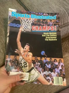 Sports Illustrated June 16, 1986 - Kevin McHale Boston Celtics NBA Champs Label - Picture 1 of 4