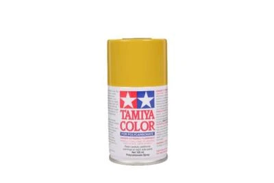 Tamiya Polycarbonate Lexan Paint PS-56 Mustard Yellow Spray Can TAM86056 86056 - Image 1 of 2