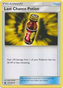Tarjeta Pokémon Última Oportunidad 135/168 Poco Común - Tormenta Celestial SM7 - Imagen 1 de 1