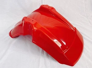 KAWASAKI KXT 250 84 - 85 TECATE 3 RED PLASTIC FRONT FENDER - Bild 1 von 3
