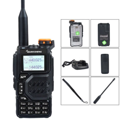 QuangSheng UV K5 UV-K5 Walkie Talkie Dual Band Ham Long Range Two-way Radio - Image 1 of 4