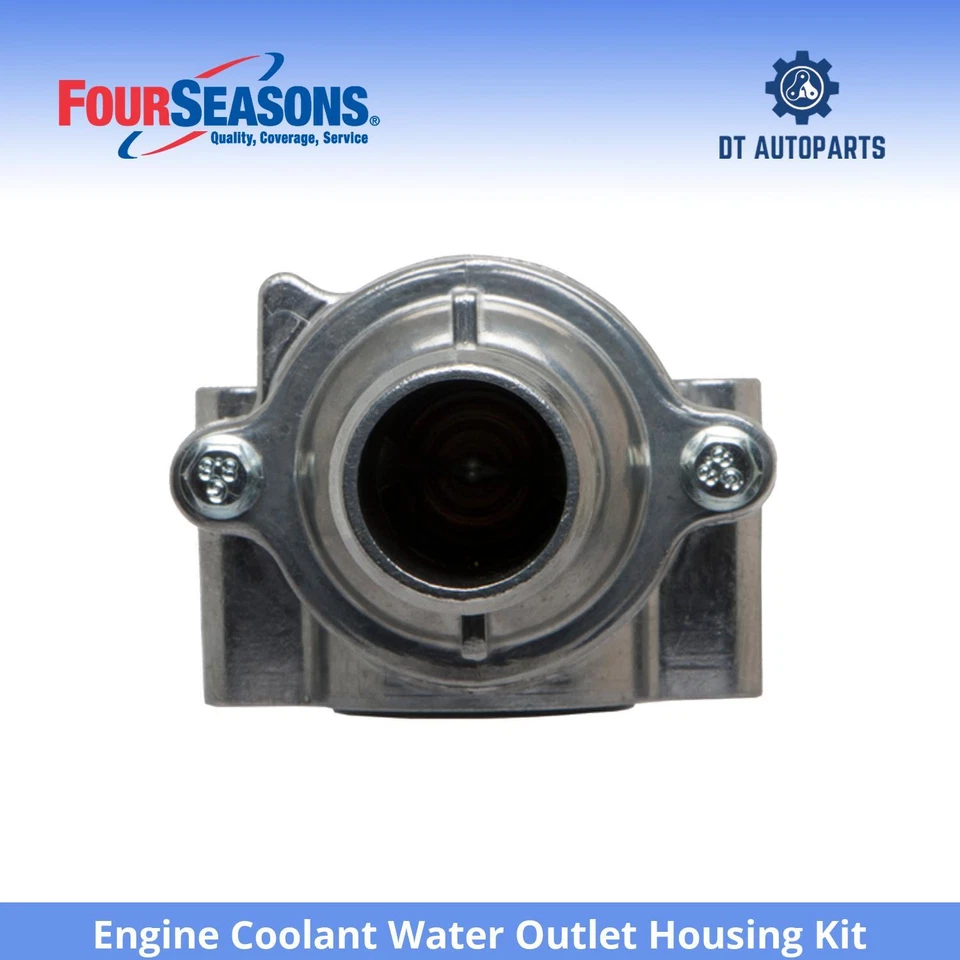 For 2011-2014 Lincoln Mark LT Engine Coolant Water Outlet Housing Kit 4 Seasons - Image 1 of 4