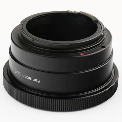 Built-in EMF AF confirm Pentacon 6 Kiev lens to Canon EOS EF adapter 5D III 70D - Image 1 of 2
