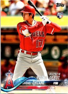 2018 Topps Update #US285 Shohei Ohtani