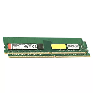 Kingston Kit 64GB 2x 32GB 3200MHz DDR4 ECC UDIMM RAM Server Memory KSM32ED8/32ME - Picture 1 of 3