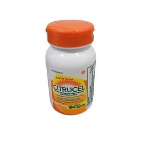 Citrucel Methylcellulose Fiber Therapy Caplets 100 Count Exp 2026/07 - Picture 1 of 3
