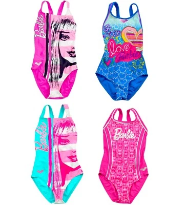 Arena X-Life Mädchen Badeanzug Barbie Disney Kinder Schwimmanzug pink türkis