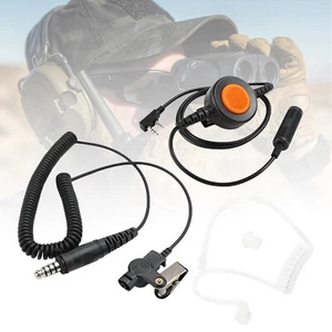 7.1-A3 Single Transparent Air Tube Headset For Kenwood TK-208 TK-220 TK-240 - Zdjęcie 1 z 19