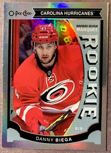 2015-16 O-Pee-Chee Marquee Rookie Rainbow #535 Danny Biega Carolina Hurricanes - Imagen 1 de 1