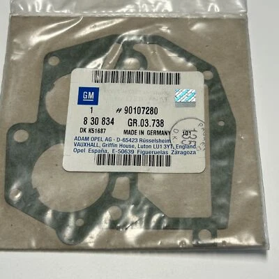 Junta de gasolina carburador Vauxhall Opel Ascona C Kadette E GM genuino 90107280 Foto 1 de 2