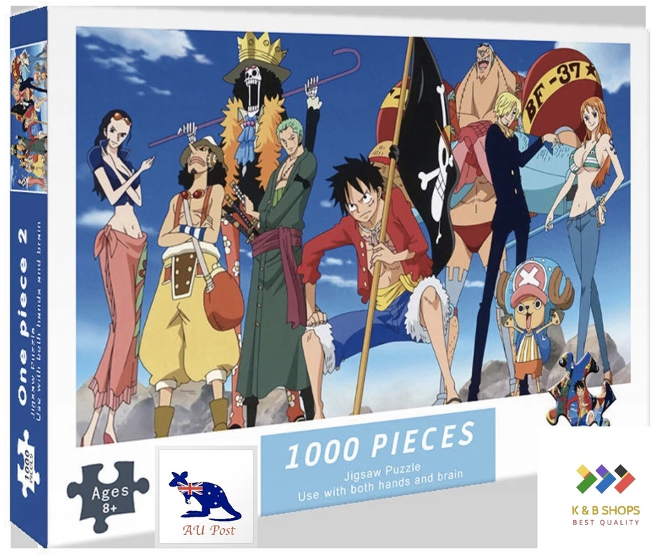 Naruto One Piece Japanese Anime 1000 Piece Jigsaw Puzzle Adults Kids Gift Xmas - Image 1 of 4