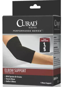 Curad Elastic Pull-Over Elbow Support, (Size M) - ORT17400MD