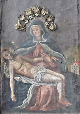 Maria Martyrum Mater Leidensmutter Pieta historisches Ölbild zum restaurieren