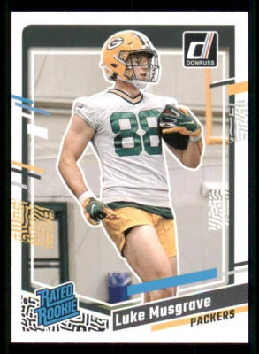 2023 Donruss #337 Luke Musgrave RR RC - Image 1 of 2