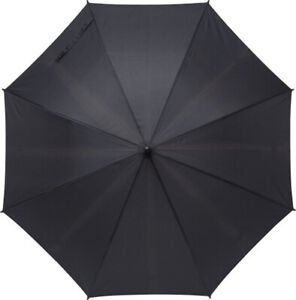 Ombrello nero da pioggia compatto portatile richiudibile con custodia