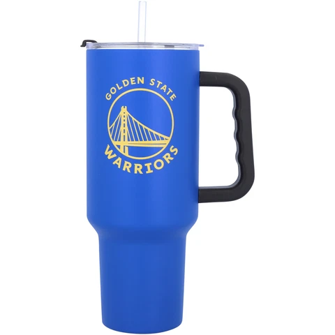 Golden State Warriors 40oz. Travel Tumbler with Handle Cover