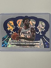 2019-20 Panini Crown Royale JOEL EMBIID #52 Blue Cracked Ice # /99