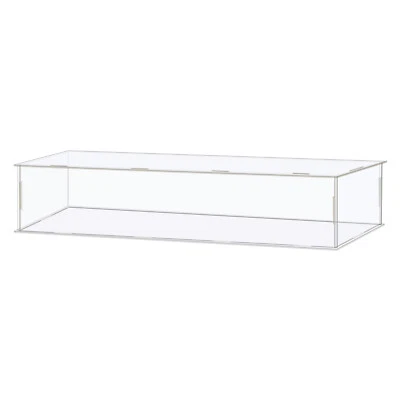 Display Case Box Acrylic Transparent Dustproof Protection Showcase 41x11x11cm - Image 1 of 4