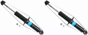 2x Sachs Stoßdämpfer 312 029 für Toyota Starlet Ep80_ 12V Ep81_ Cat Ep81 - Bild 1 von 1