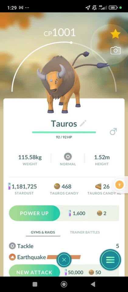 Pokemon Tauros - Trade Regional - Image 1 of 1