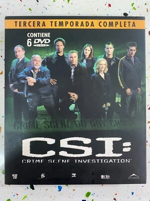 OJO FALTA 1 DVD - CSI 3ª TERCERA TEMPORADA COMPLETA EN CAJA GRANDE 5 x DVD C.S.I - Imagen 1 de 4