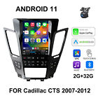 Fits 2007-2012 Cadillac Cts Android 11 Car Carplay Radio Stereo Gps Bluetooth