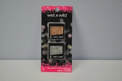 Icono de color brillo húmedo y salvaje 2 individuales plata y oro 39928 Foto 1 de 4