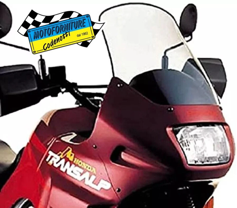 Cupolino Fumè (43,7 X 43,9 Cm) GIVI D180S Per HONDA XL 600 V Transalp 1989-1993 - Immagine 1 di 1