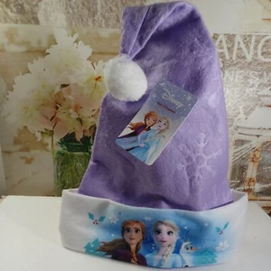 Disney FROZEN 2 Navidad Elsa Anna Olaf y Santa Sombrero Decoración - Imagen 1 de 4