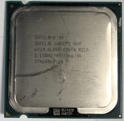 SLA4T Intel Core 2 Duo 6420 CPU Socket Processor 2.13GHz/4M/1066/06 - Image 1 of 2
