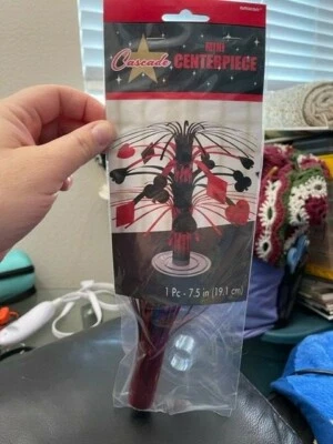 Centro de mesa de casino mini cascada decoración 7,5" ¡¡Nuevo!!! Foto 1 de 2