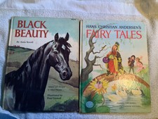 Black Beauty & Fairy Tale Hardcover Books- vintage