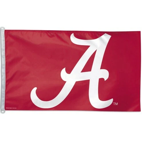 ALABAMA MAREA CARMESÍ 3'X5' BANDERA DE CASA O PANCARTA DE PARED CON LICENCIA NCAA VENDEDOR DE EE. UU. Foto 1 de 1