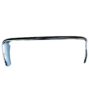 1949-50 license guard, heavy gauge steel, chrome plated. - Bild 1 von 4