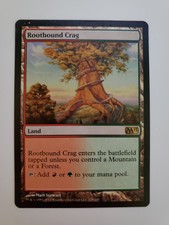 1x Rootbound Crag MTG Magic 2013 (M13) magic the gathering - LP